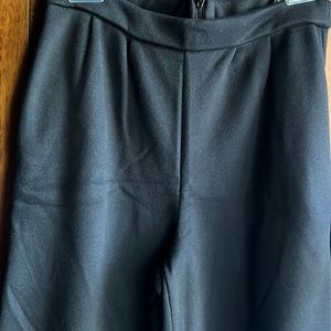 Haoduoyi black pants & Hanes royal blue pants.